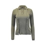 Pre-owned Wool tops Jacquemus Pre-owned , Green , Dames