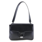 Pre-owned Leather shoulder-bags Salvatore Ferragamo Pre-owned , Black ...