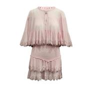 Pre-owned Cotton dresses Isabel Marant Pre-owned , Pink , Dames