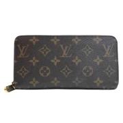 Pre-owned Canvas wallets Louis Vuitton Vintage , Brown , Dames