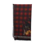 Pre-owned Wool scarves Givenchy Pre-owned , Red , Heren
