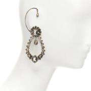 Pre-owned Metal earrings Alexander McQueen Pre-owned , Gray , Dames