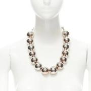 Pre-owned Fabric necklaces Oscar De La Renta Pre-owned , Gray , Dames