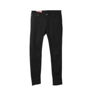 Pre-owned Cotton jeans Acne Studios Pre-owned , Black , Dames