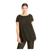 Stijlvolle T-Shirt voor Vrouwen Marina Rinaldi , Black , Dames