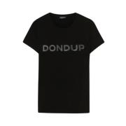 Casual T-Shirt Dondup , Black , Dames