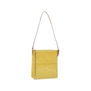 Pre-owned Leather louis-vuitton-bags Louis Vuitton Vintage , Yellow , ...