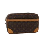 Pre-owned Canvas louis-vuitton-bags Louis Vuitton Vintage , Brown , Da...