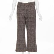 Pre-owned Wool bottoms Marc Jacobs Pre-owned , Brown , Dames