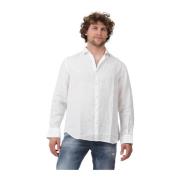 Stijlvol Overhemd MC2 Saint Barth , White , Heren