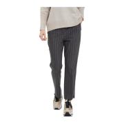 Stijlvolle Broek Via Masini 80 , Gray , Dames