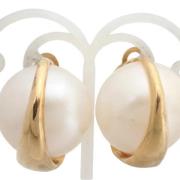 Pre-owned Pearl chanel-jewelry Chanel Vintage , White , Dames