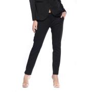 Slim Fit New York Broek Mason's , Black , Dames