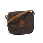 Pre-owned Canvas louis-vuitton-bags Louis Vuitton Vintage , Brown , Da...