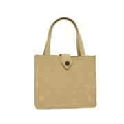Pre-owned Nylon chanel-bags Chanel Vintage , Beige , Dames