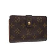 Pre-owned Canvas wallets Louis Vuitton Vintage , Brown , Dames