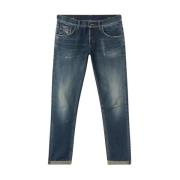 Slim-Fit Stijlvolle Ritchie Jeans Upgrade Dondup , Blue , Heren