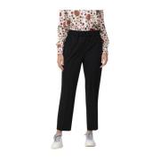 Stijlvolle Broek Via Masini 80 , Black , Dames