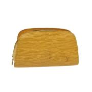 Pre-owned Leather louis-vuitton-bags Louis Vuitton Vintage , Yellow , ...