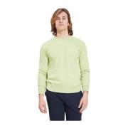 Casual Crew Neck Sweater Gran Sasso , Green , Heren