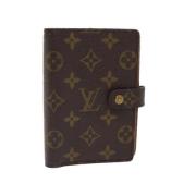 Pre-owned Canvas home-office Louis Vuitton Vintage , Brown , Dames