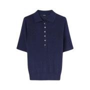 Klassiek poloshirt Aspesi , Blue , Dames