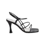 Pre-owned Leather heels Proenza Schouler Pre-owned , Black , Dames