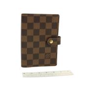 Pre-owned Canvas wallets Louis Vuitton Vintage , Brown , Dames