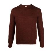 Mogano Sweater Massimo Alba , Brown , Heren