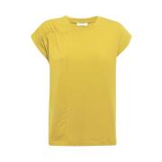 Stijlvol T-Shirt Alpha Studio , Yellow , Dames