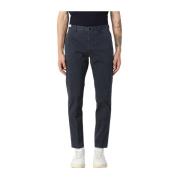 Cropped Trousers PT Torino , Blue , Heren