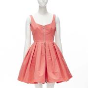 Pre-owned Polyester dresses Alexander McQueen Pre-owned , Pink , Dames