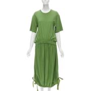 Pre-owned Cotton dresses Marni Pre-owned , Green , Dames