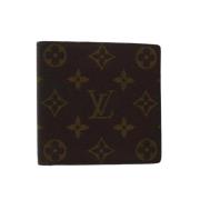 Pre-owned Canvas wallets Louis Vuitton Vintage , Brown , Dames