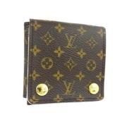 Canvas Portemonnees, Tweedehands, Gemaakt in Frankrijk Louis Vuitton V...