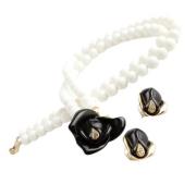 ketting oorbel set Kenneth Jay Lane Pre-owned , White , Dames