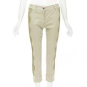 Pre-owned Cotton bottoms Dolce & Gabbana Pre-owned , Beige , Dames