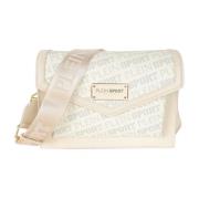 Stijlvolle witte crossbody tas Plein Sport , White , Dames