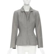 Pre-owned Wool tops Dior Vintage , Gray , Dames