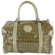 Pre-eigendom canvas Fendi-bags Fendi Vintage , Beige , Dames