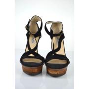 Pre-owned Sandalen Jimmy Choo Pre-owned , Black , Dames