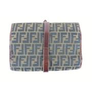 Voldoende canvas-portefeuilles Fendi Vintage , Brown , Unisex