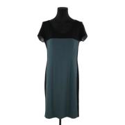 Voldoende polyester jurken Armani Pre-owned , Green , Dames