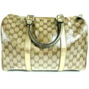 Gebruikte Weekendtas, Afmetingen: 12.5 Gucci Vintage , Brown , Dames