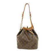 Canvas Vintage Tassen Ar8903 Frankrijk Louis Vuitton Vintage , Brown ,...