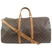 Tweedehands weekendtas Louis Vuitton Vintage , Brown , Unisex