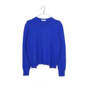 Pratilled fabric tops Celine Vintage , Blue , Dames