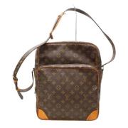 Vintage Monogram Canvas Schoudertas Louis Vuitton Vintage , Brown , Da...