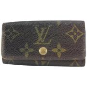 Canvas Portemonnees, Tweedehands, Gemaakt in Frankrijk Louis Vuitton V...