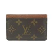 Canvas Portemonnees, Tweedehands, Gemaakt in Spanje Louis Vuitton Vint...